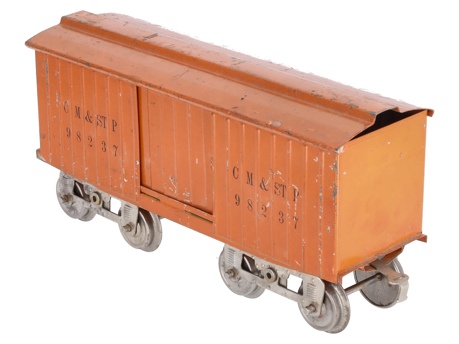 Lionel 14 Vintage Standard Gauge Chicago Milwaukee and St. Paul Boxcar