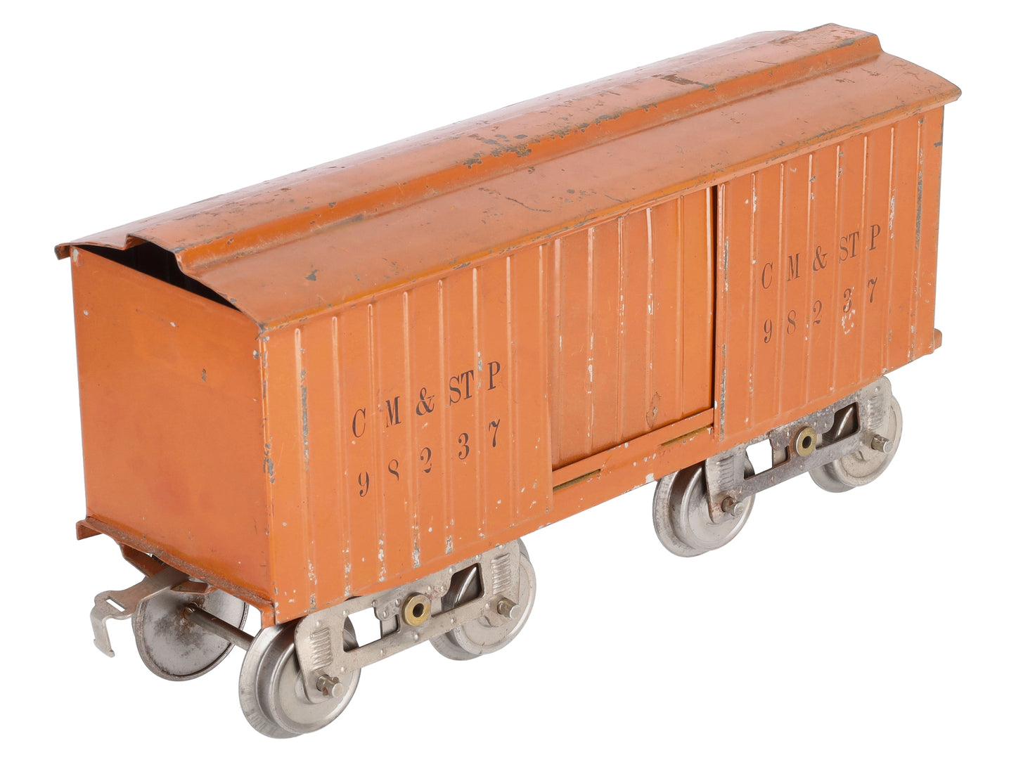 Lionel 14 Vintage Standard Gauge Chicago Milwaukee and St. Paul Boxcar
