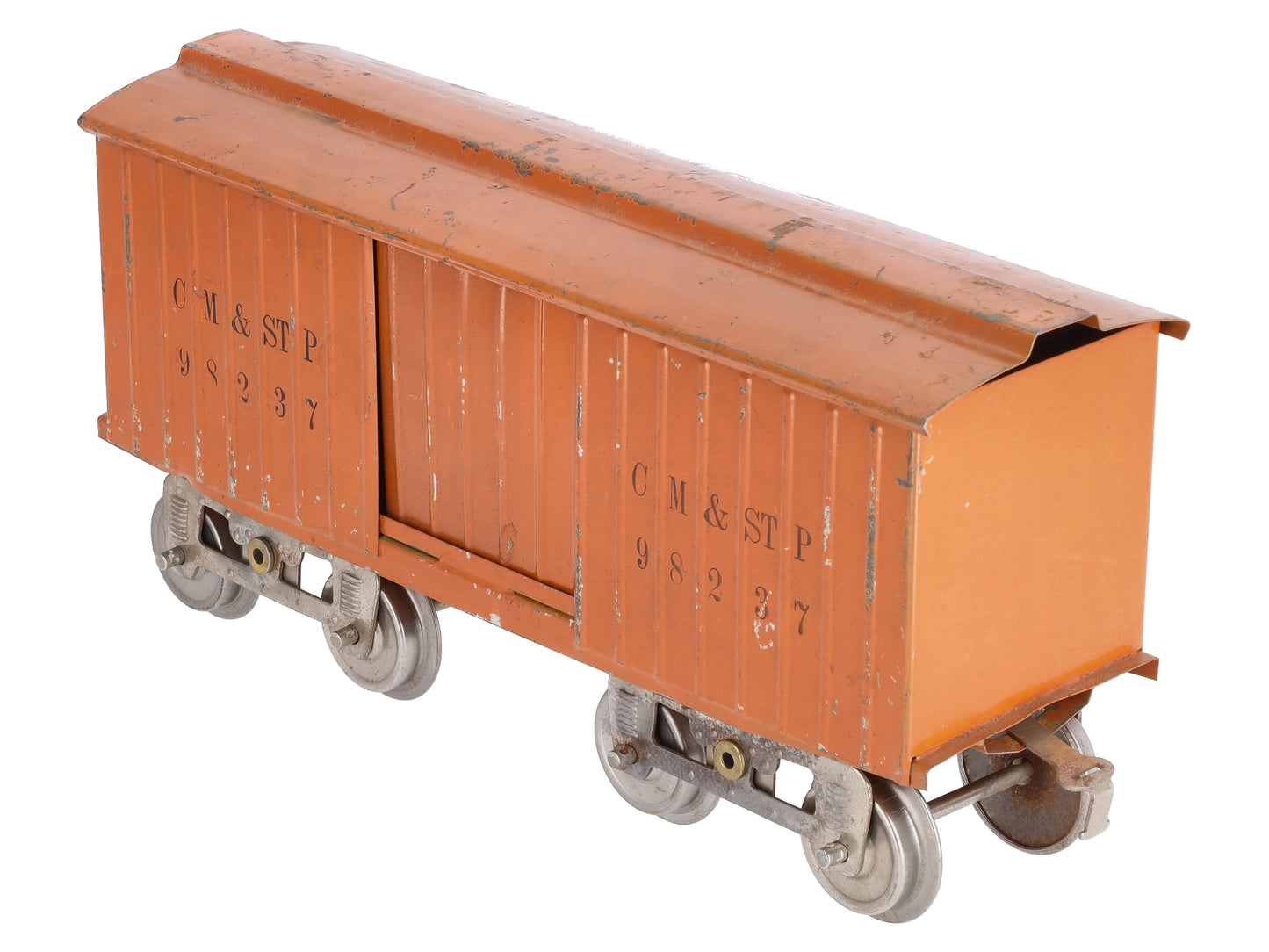 Lionel 14 Vintage Standard Gauge Chicago Milwaukee and St. Paul Boxcar