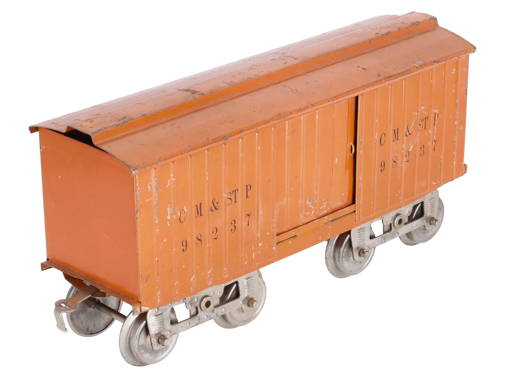 Lionel 14 Vintage Standard Gauge Chicago Milwaukee and St. Paul Boxcar