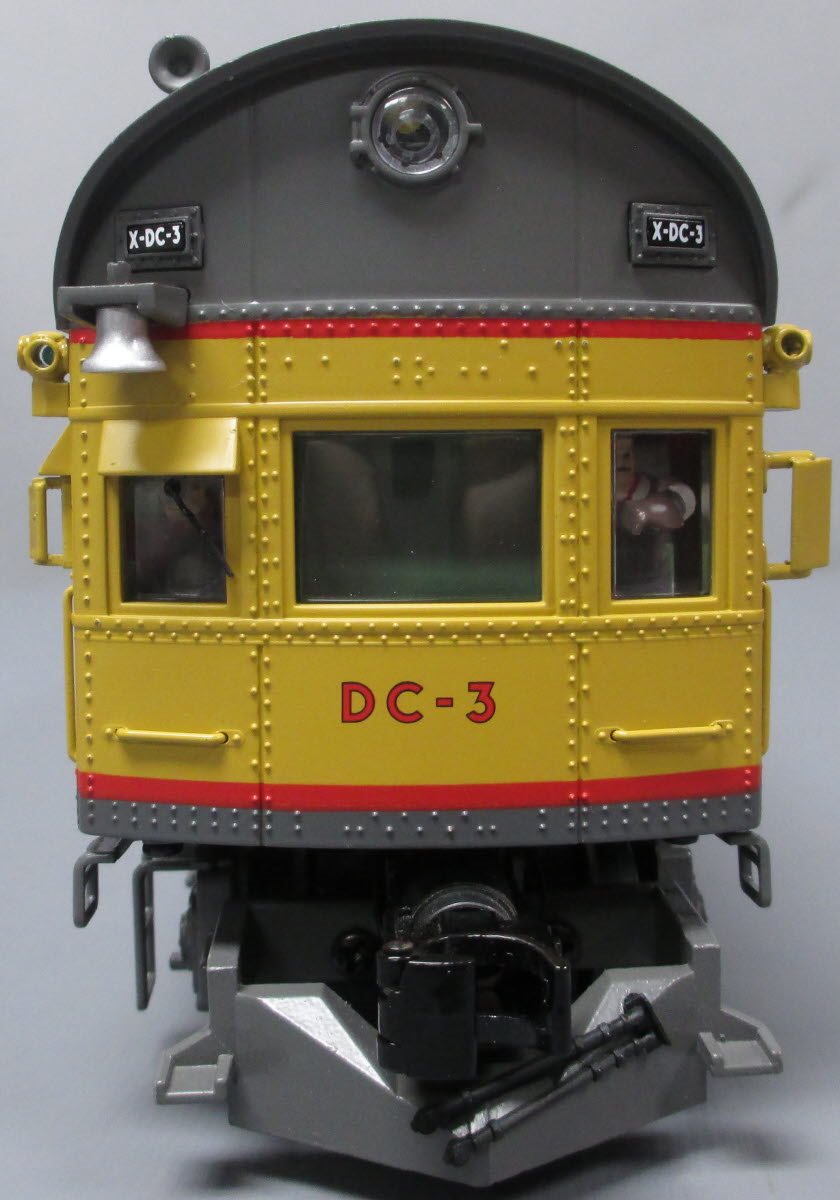MTH 20-20340-1 O Gauge Union Pacific DC-3 Rail Inspection Car #DC-3 with PS 3.0