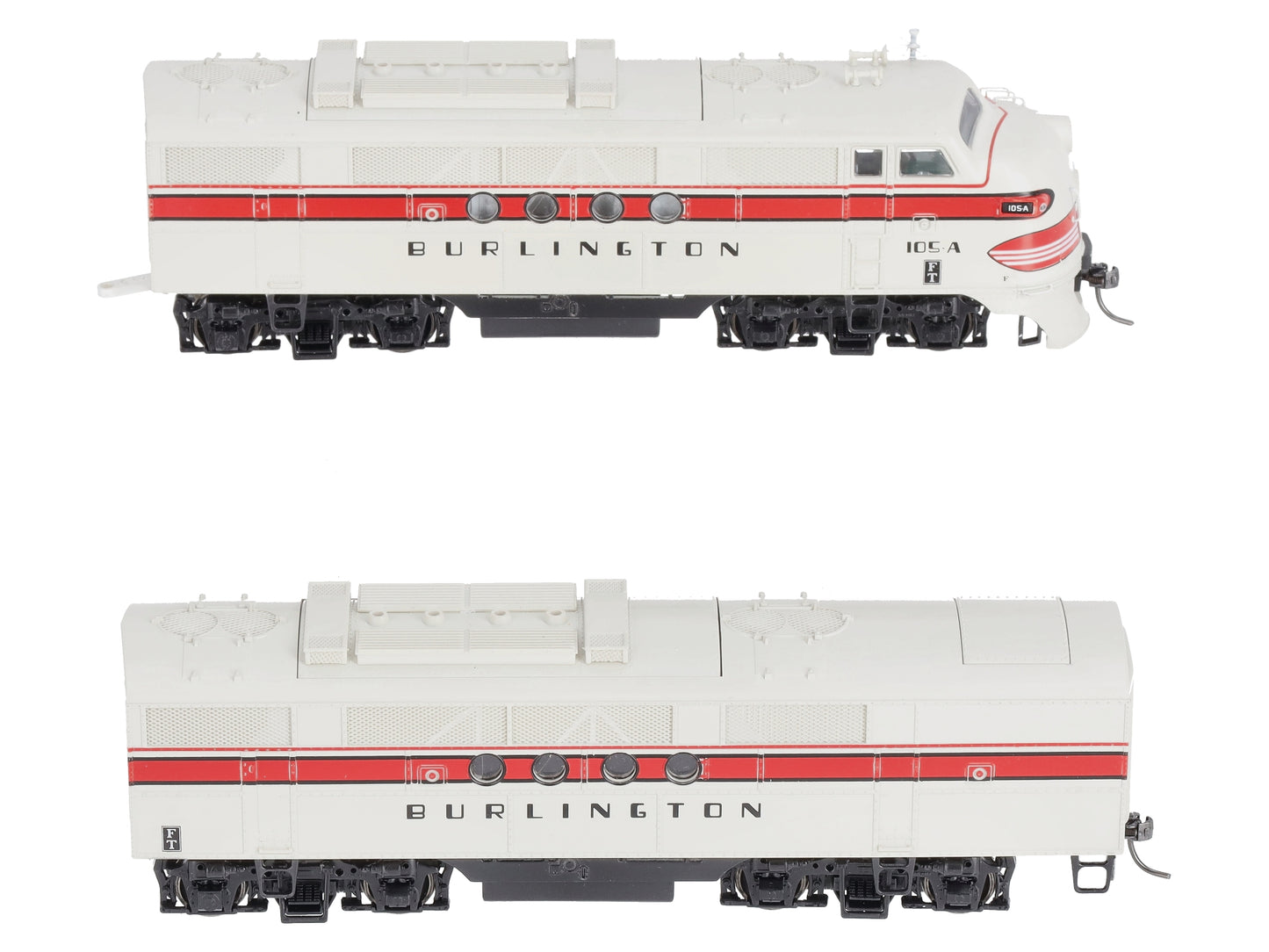 Stewart 5031 HO Chicago, Burlington & Quincy Diesel EMD FT A/B Set