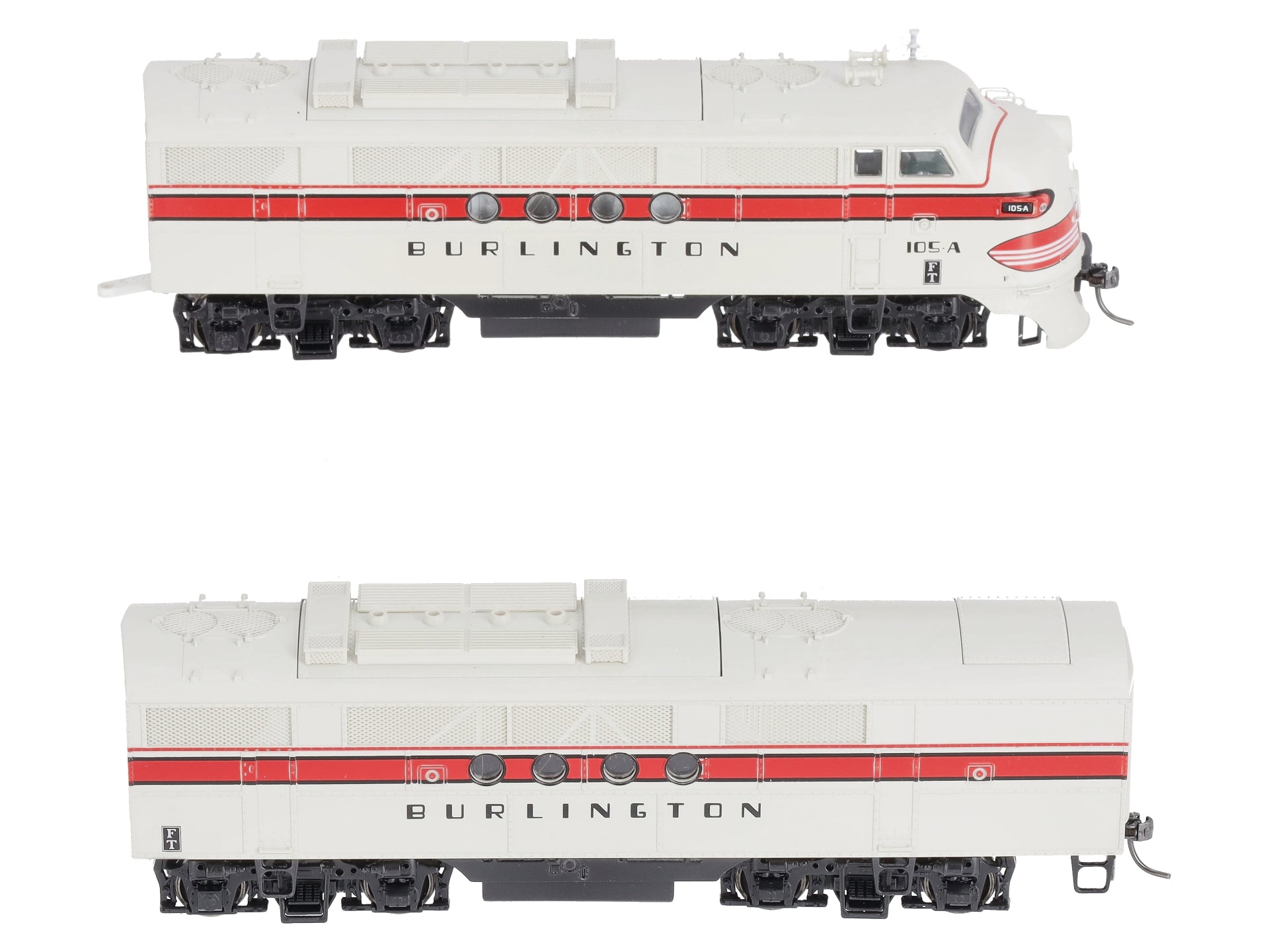 Stewart 5031 HO Chicago, Burlington & Quincy Diesel EMD FT A/B Set