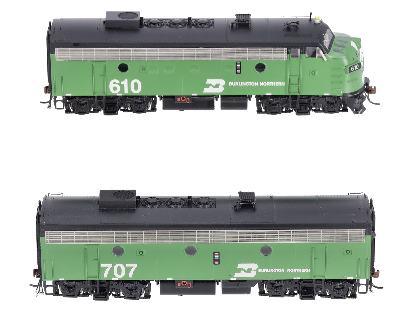 Athearn G22508 HO Burlington Northern F7 A/B #610/707
