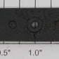 American Flyer PA10012 Die-Cast Nameplate with Manufacturer and Location