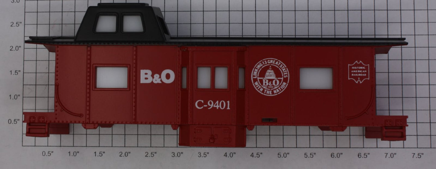 American Flyer 6409401003 Cbs Bdy-Bay W-Stp B&O
