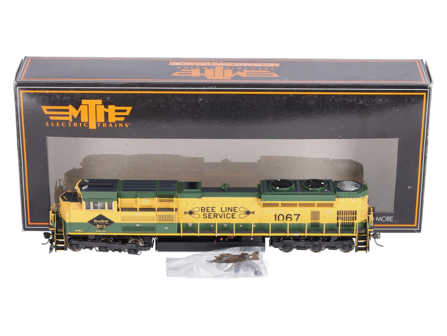 MTH 80-2244-1 HO Reading SD7-0ACe Diesel Locomotive w/ DCC/PS3 #1067