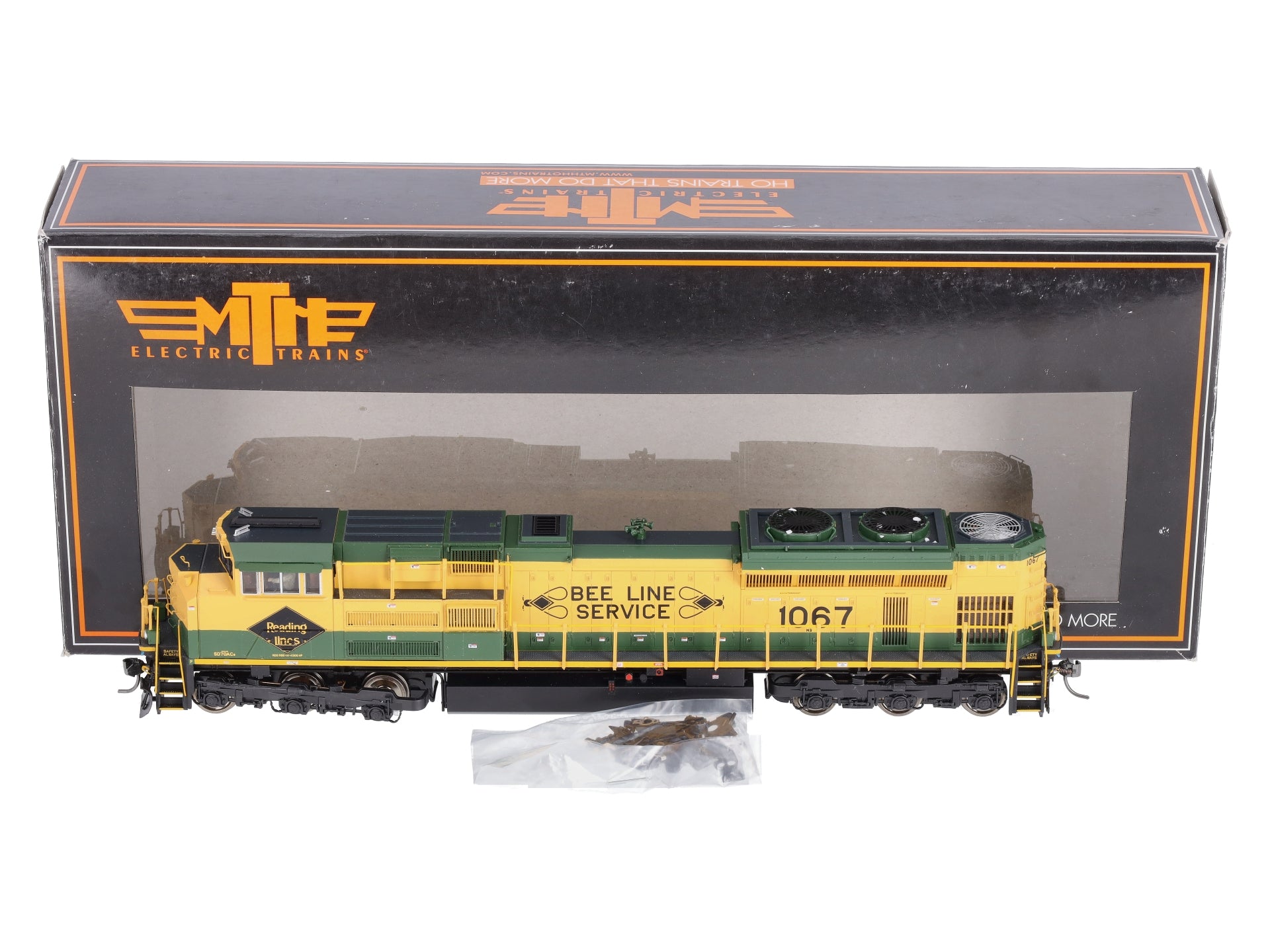 MTH 80-2244-1 HO Reading SD7-0ACe Diesel Locomotive w/ DCC/PS3 #1067