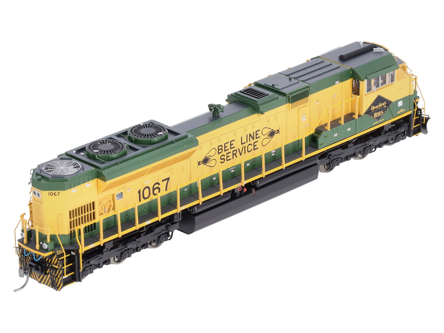 MTH 80-2244-1 HO Reading SD7-0ACe Diesel Locomotive w/ DCC/PS3 #1067