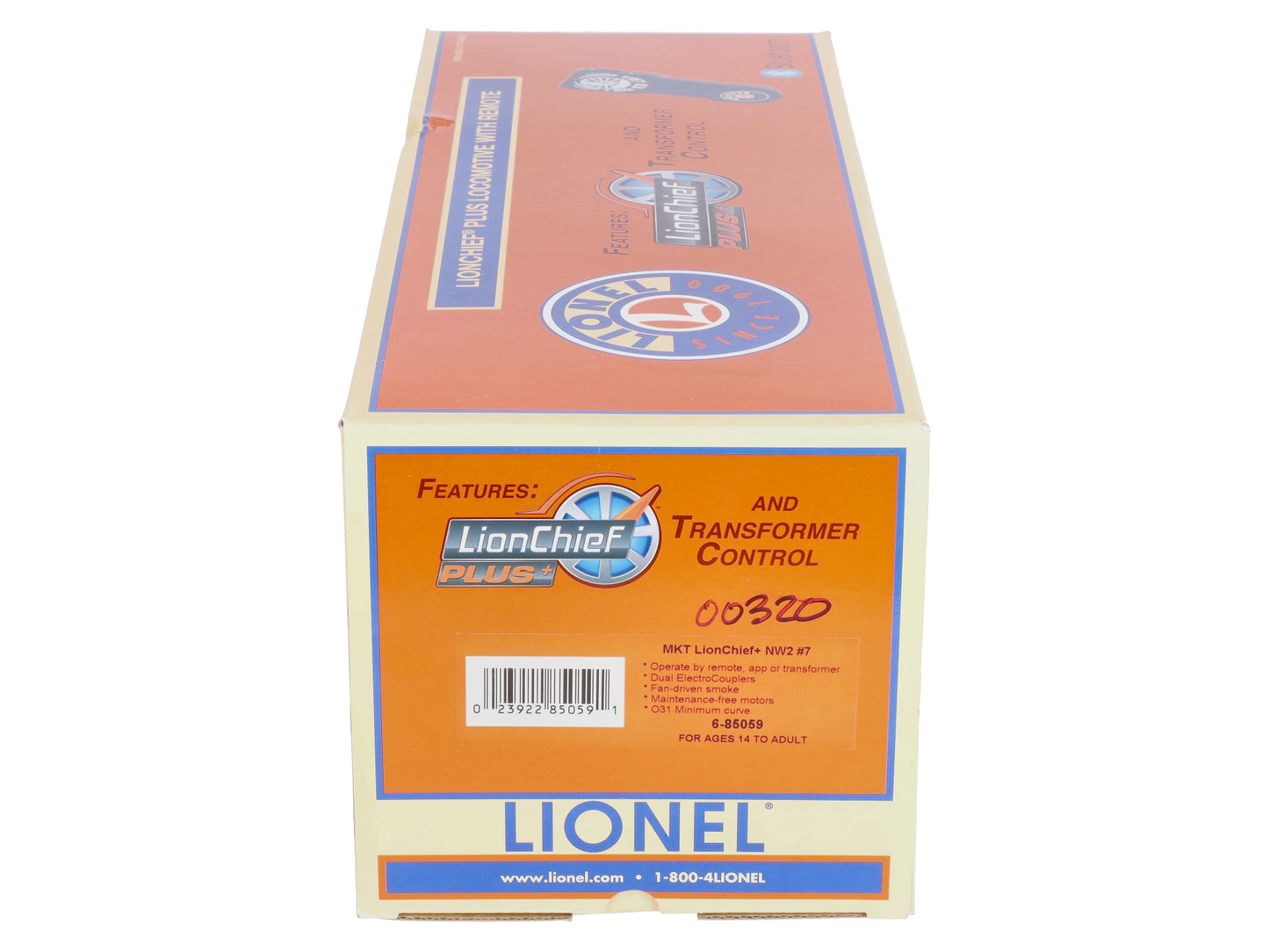 Lionel 6-85059 Missouri Kansas Texas NW2 Diesel Switcher #7 with LionChief Plus