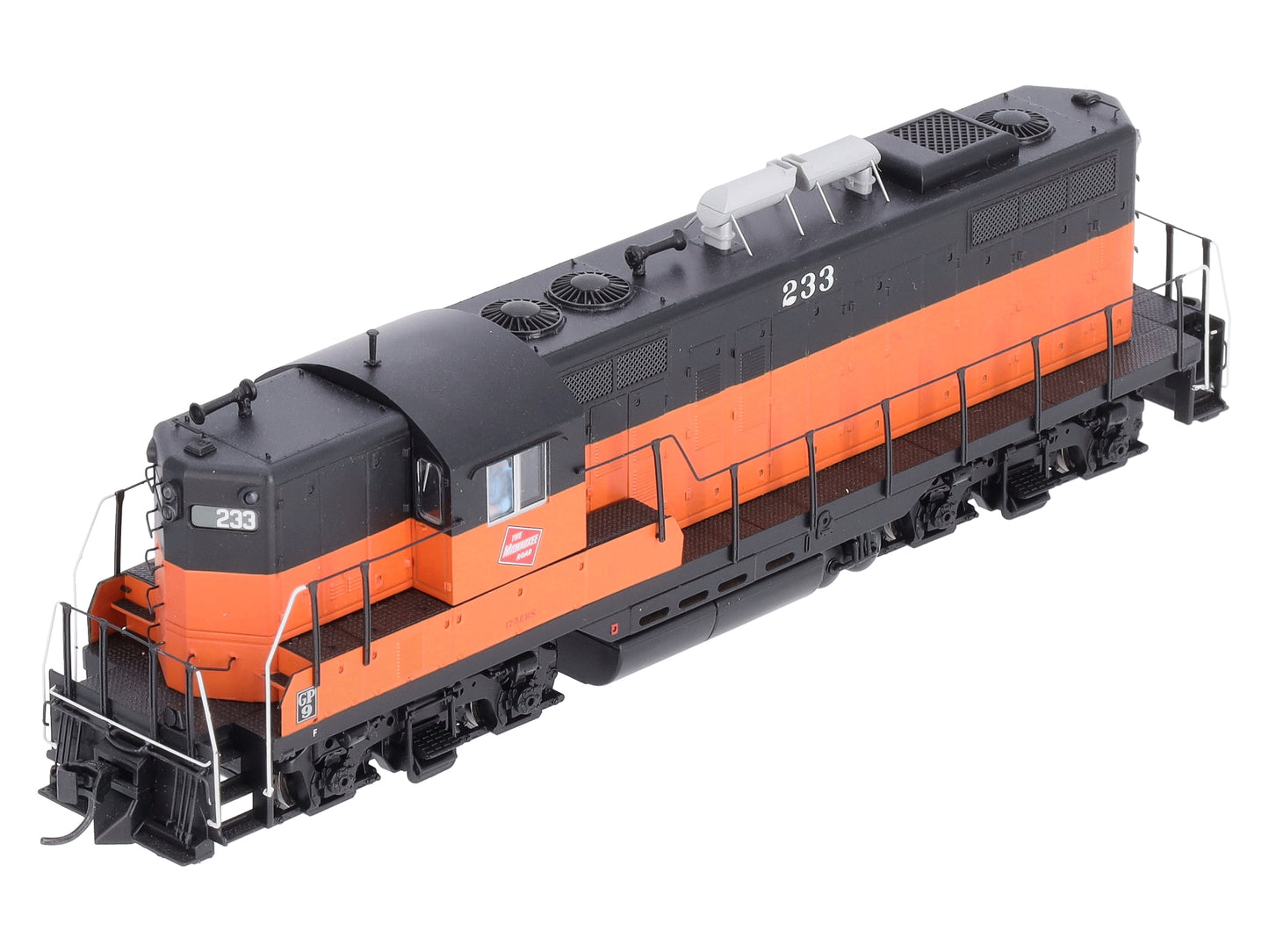 Walthers 920-47879 HO Scale Milwaukee Road EMD GP9 Diesel Locomotive #233