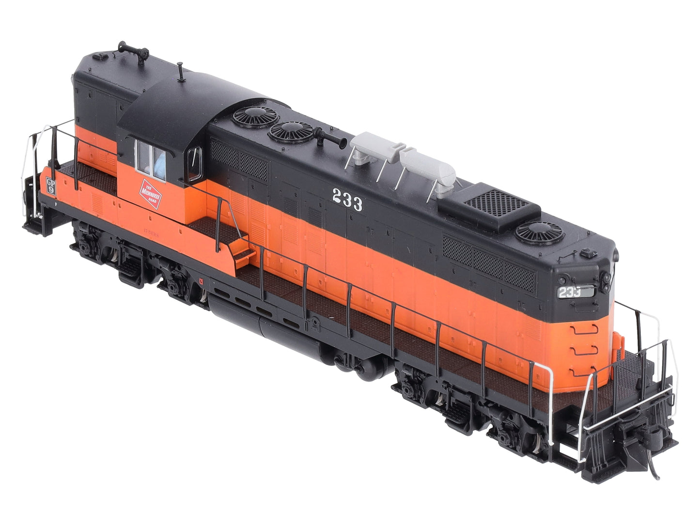 Walthers 920-47879 HO Scale Milwaukee Road EMD GP9 Diesel Locomotive #233