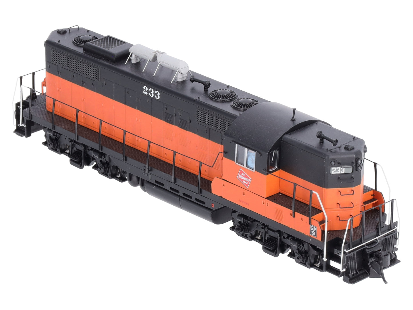 Walthers 920-47879 HO Scale Milwaukee Road EMD GP9 Diesel Locomotive #233