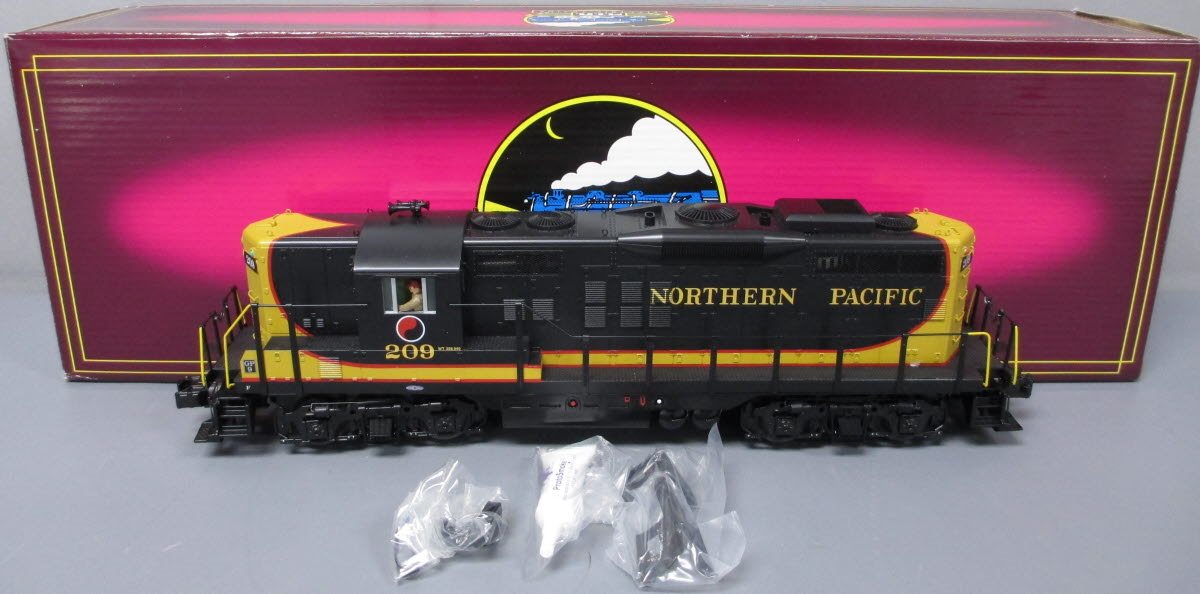 MTH 20-20034-1 Northern Pacific GP-9 Diesel Engine w/PS2 #201