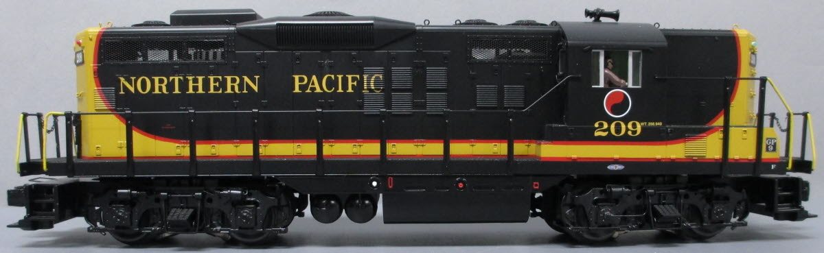 MTH 20-20034-1 Northern Pacific GP-9 Diesel Engine w/PS2 #201