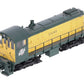 Atlas 10002437 HO Chicago & North Western S-2 Locomotive (Green/Yellow) #1093