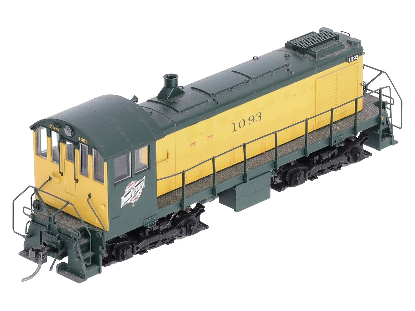 Atlas 10002437 HO Chicago & North Western S-2 Locomotive (Green/Yellow) #1093