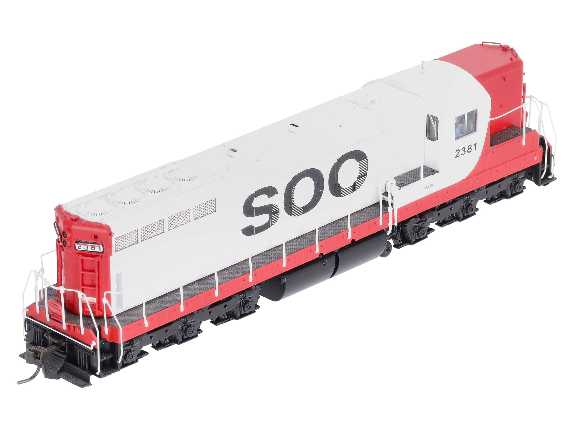Broadway Limited 2416 HO Soo Line EMD SD9 with Sound & DCC Paragon2™ #2381