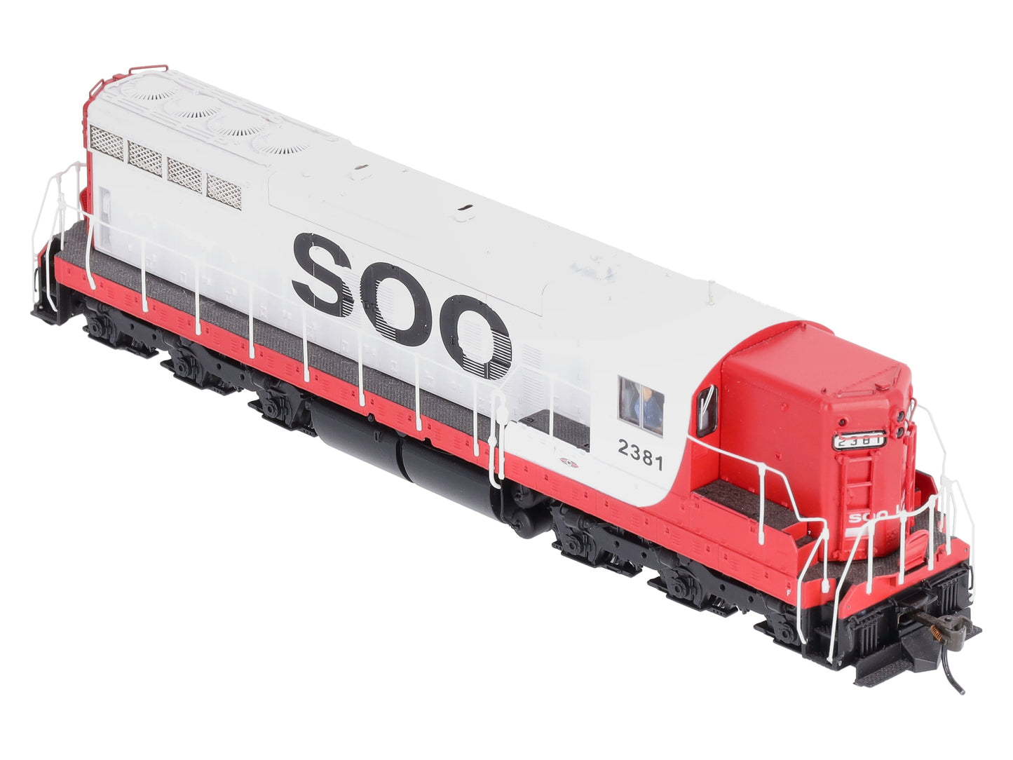 Broadway Limited 2416 HO Soo Line EMD SD9 with Sound & DCC Paragon2™ #2381