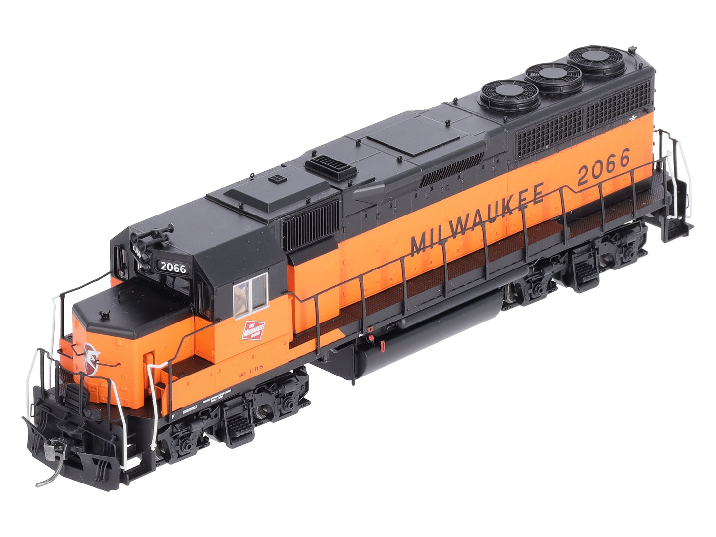 Atlas 10001690 HO Milwaukee Road EMD GP40 Low Nose Diesel Engine #2066