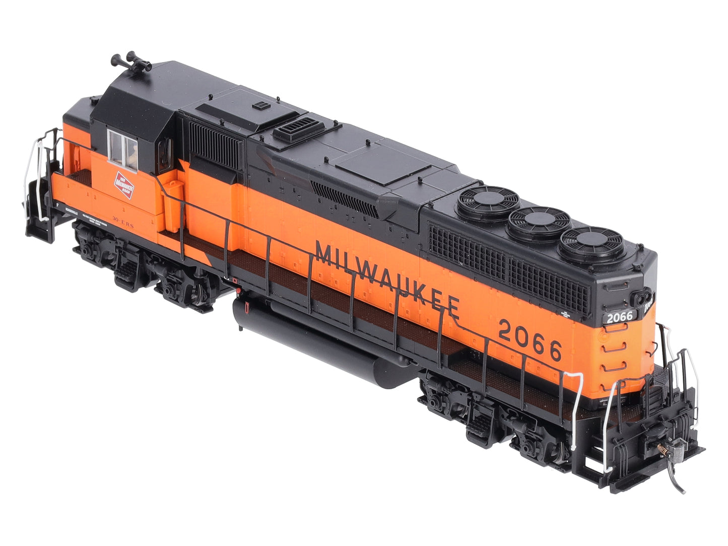 Atlas 10001690 HO Milwaukee Road EMD GP40 Low Nose Diesel Engine #2066