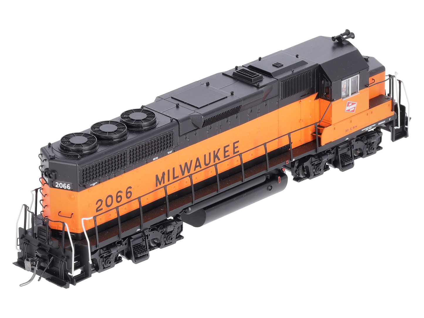 Atlas 10001690 HO Milwaukee Road EMD GP40 Low Nose Diesel Engine #2066