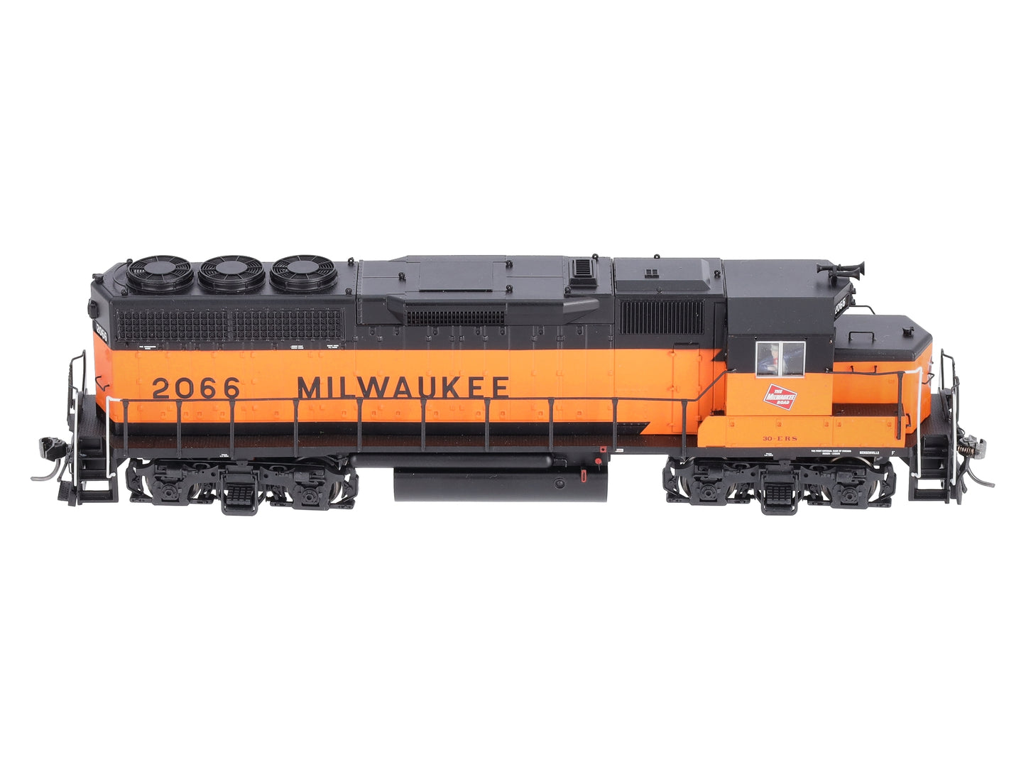 Atlas 10001690 HO Milwaukee Road EMD GP40 Low Nose Diesel Engine #2066