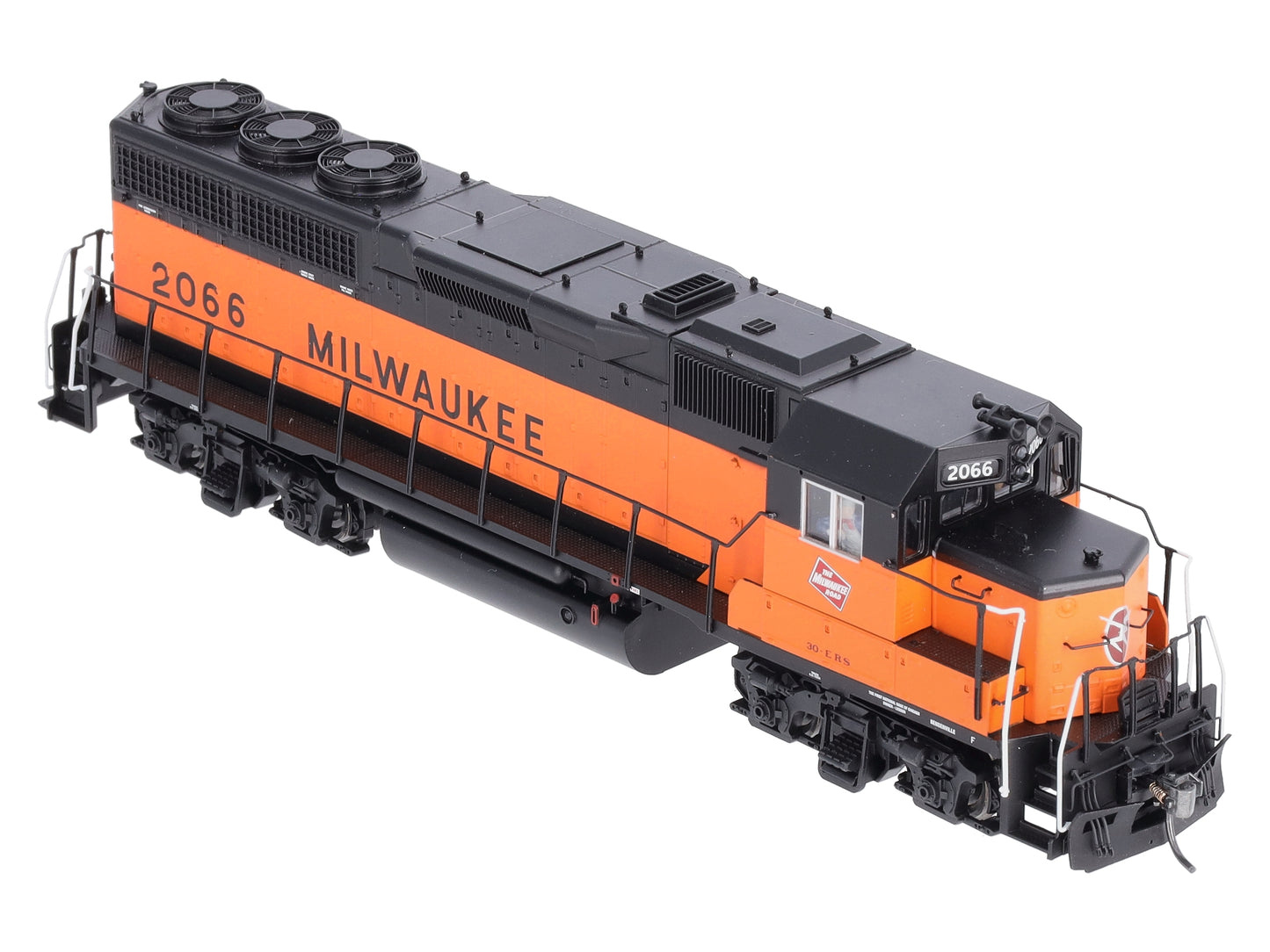 Atlas 10001690 HO Milwaukee Road EMD GP40 Low Nose Diesel Engine #2066