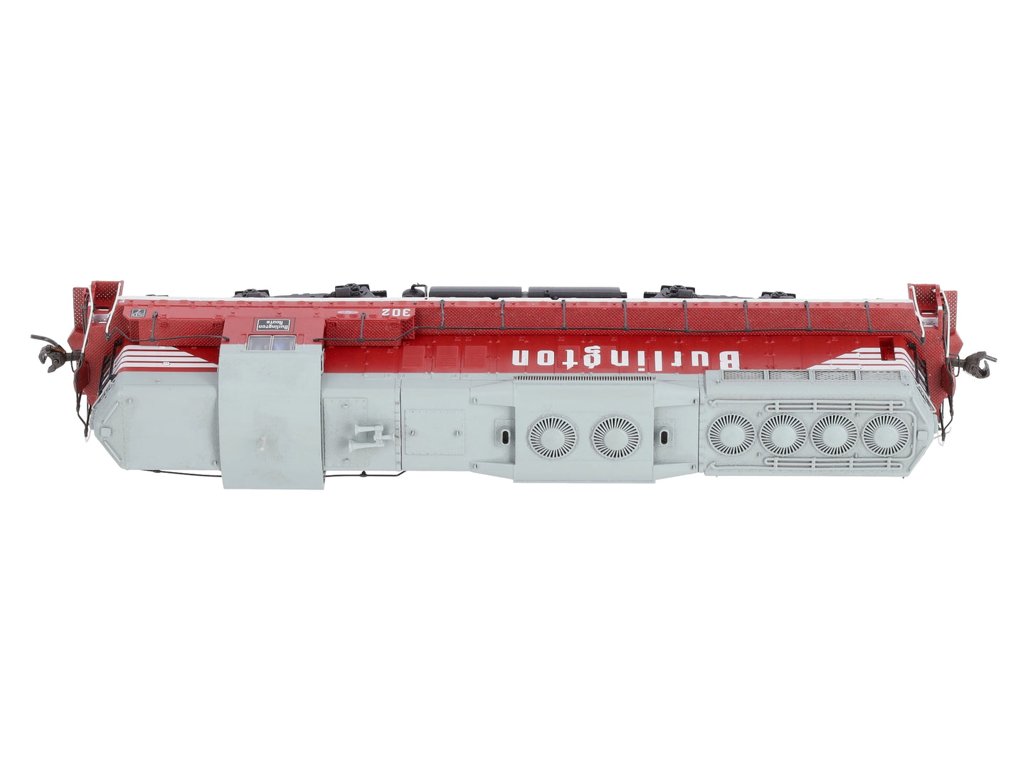 Broadway Limited 2390 HO Chicago, Burlington & Quincy EMD SD7 Loco #302 w/DCC