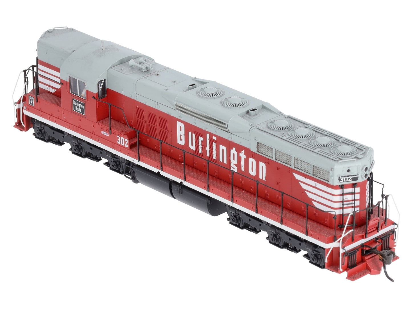 Broadway Limited 2390 HO Chicago, Burlington & Quincy EMD SD7 Loco #302 w/DCC