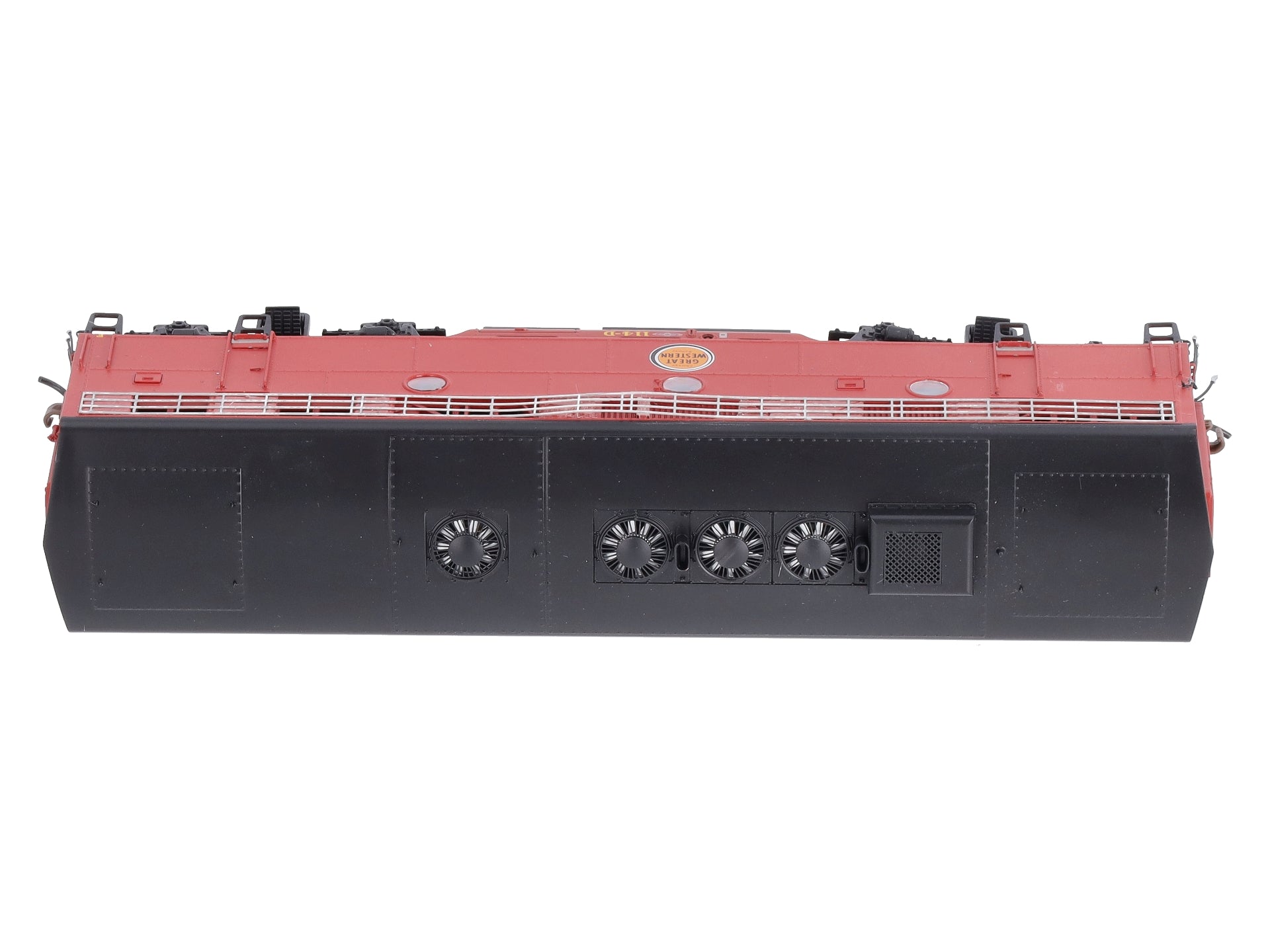 Athearn G22596 HO Chicago Great Western/Freight F7B Diesel Locomotive #114d/Red