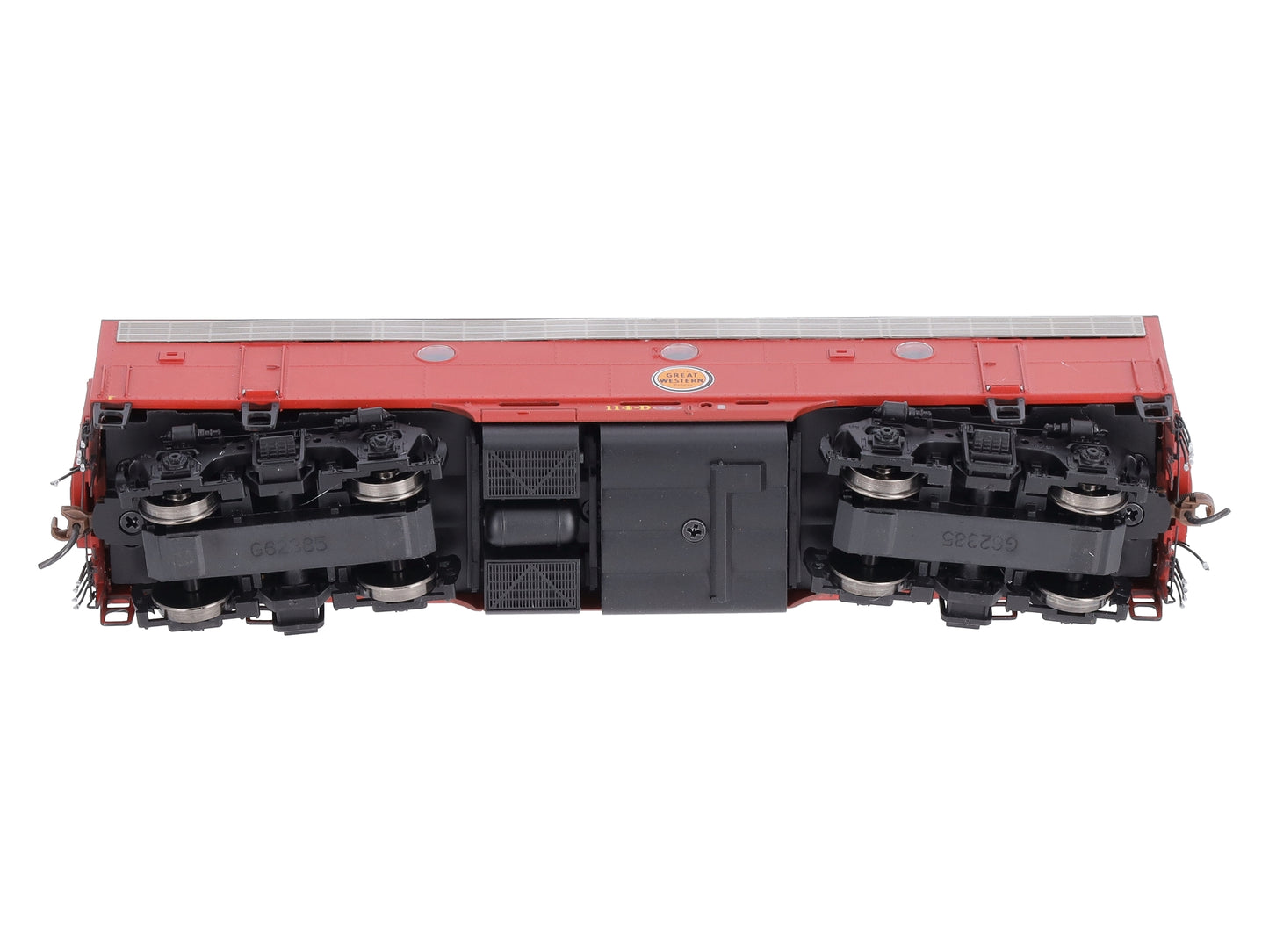 Athearn G22596 HO Chicago Great Western/Freight F7B Diesel Locomotive #114d/Red