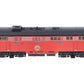 Athearn G22596 HO Chicago Great Western/Freight F7B Diesel Locomotive #114d/Red