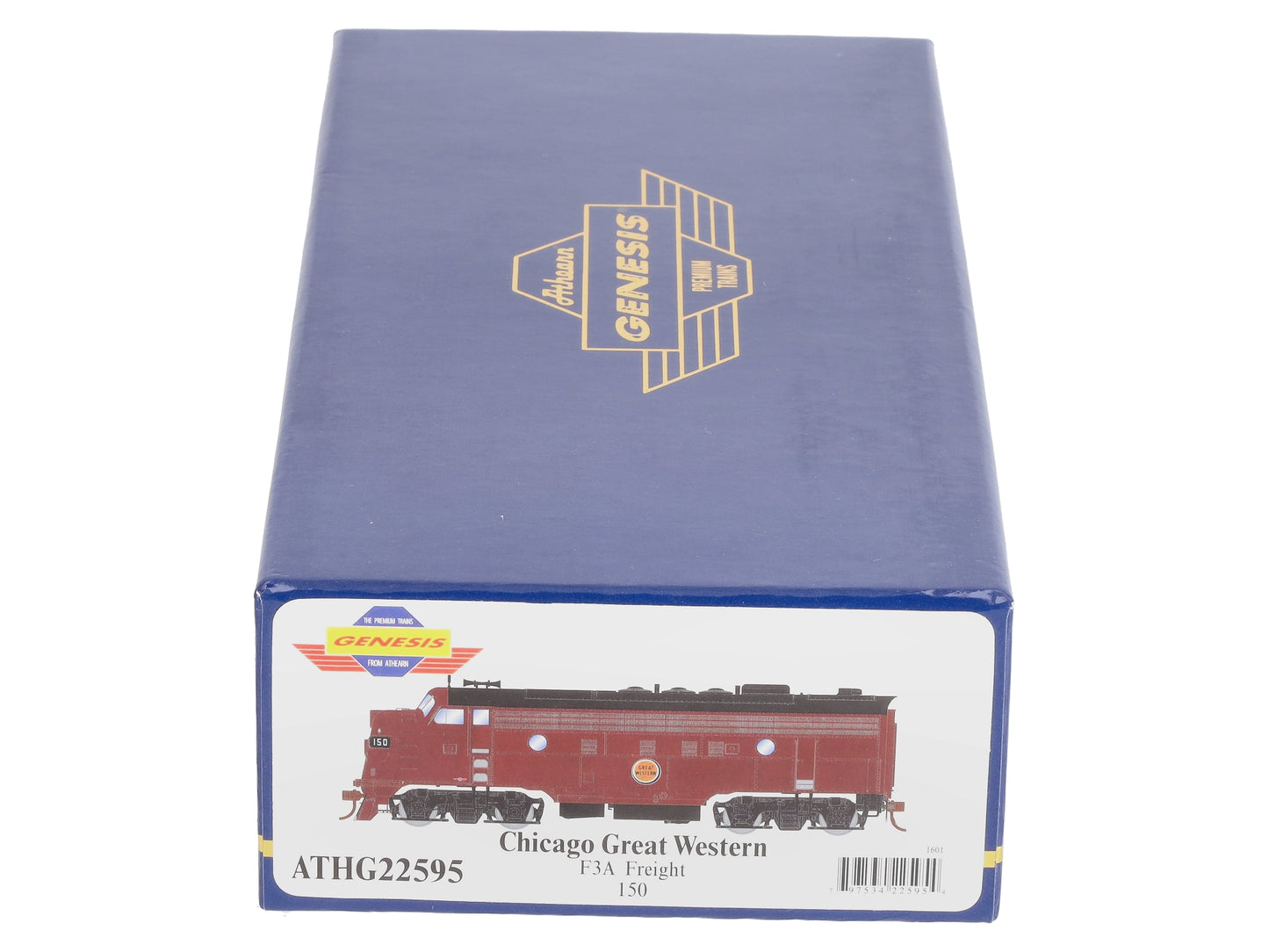 Athearn G22595 HO Chicago Great Western/Passenger F3A Diesel Locomotive #150