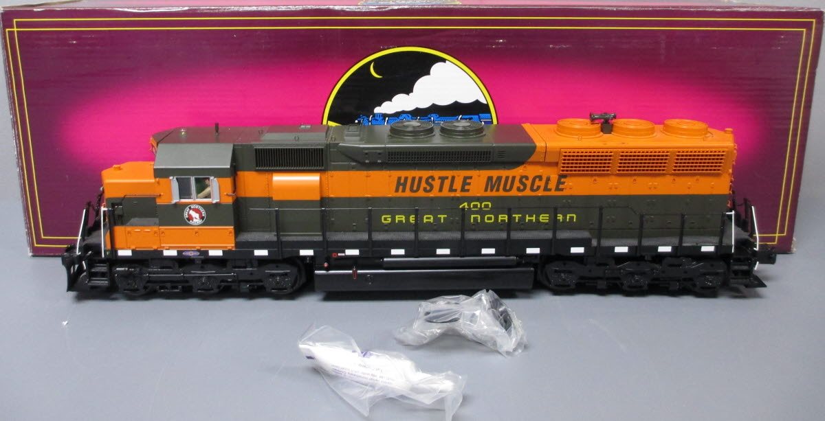 MTH 20-2913-1 GN SD45 Low Hood Diesel Engine w/PS 2.0 #400 (Hi-Rail Wheels)