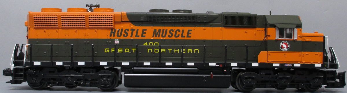MTH 20-2913-1 GN SD45 Low Hood Diesel Engine w/PS 2.0 #400 (Hi-Rail Wheels)