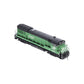 Atlas 10001147 HO Burlington Northern U30B Phase 2 Silver #5787
