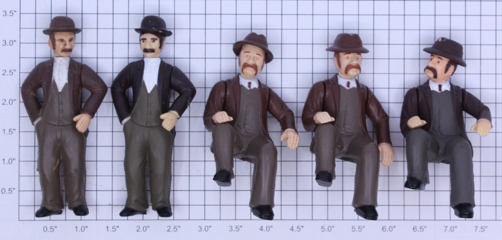 Acme 22-232 Men Figure Assortment (Bag of 5)