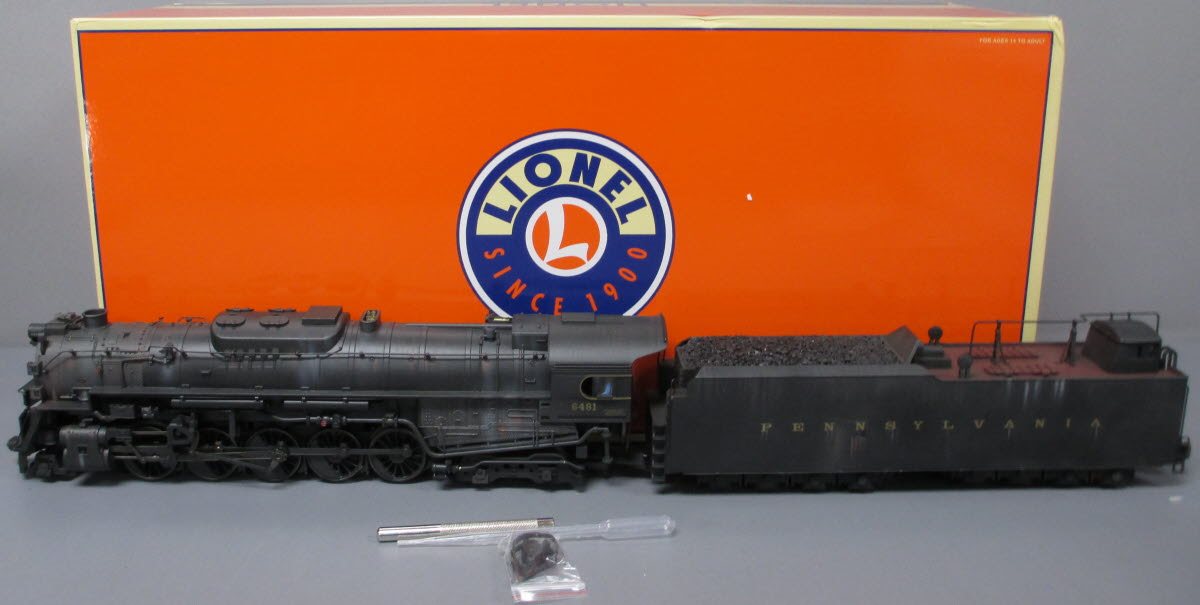 Lionel 1931700 O Pennsylvania Legacy J1A Weathered Steam Locomotive #6481