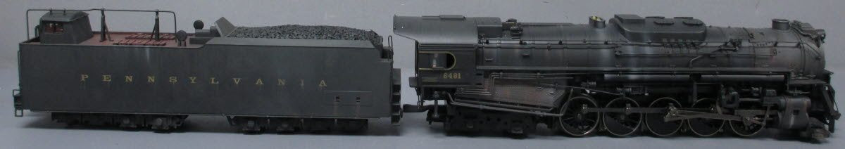 Lionel 1931700 O Pennsylvania Legacy J1A Weathered Steam Locomotive #6481