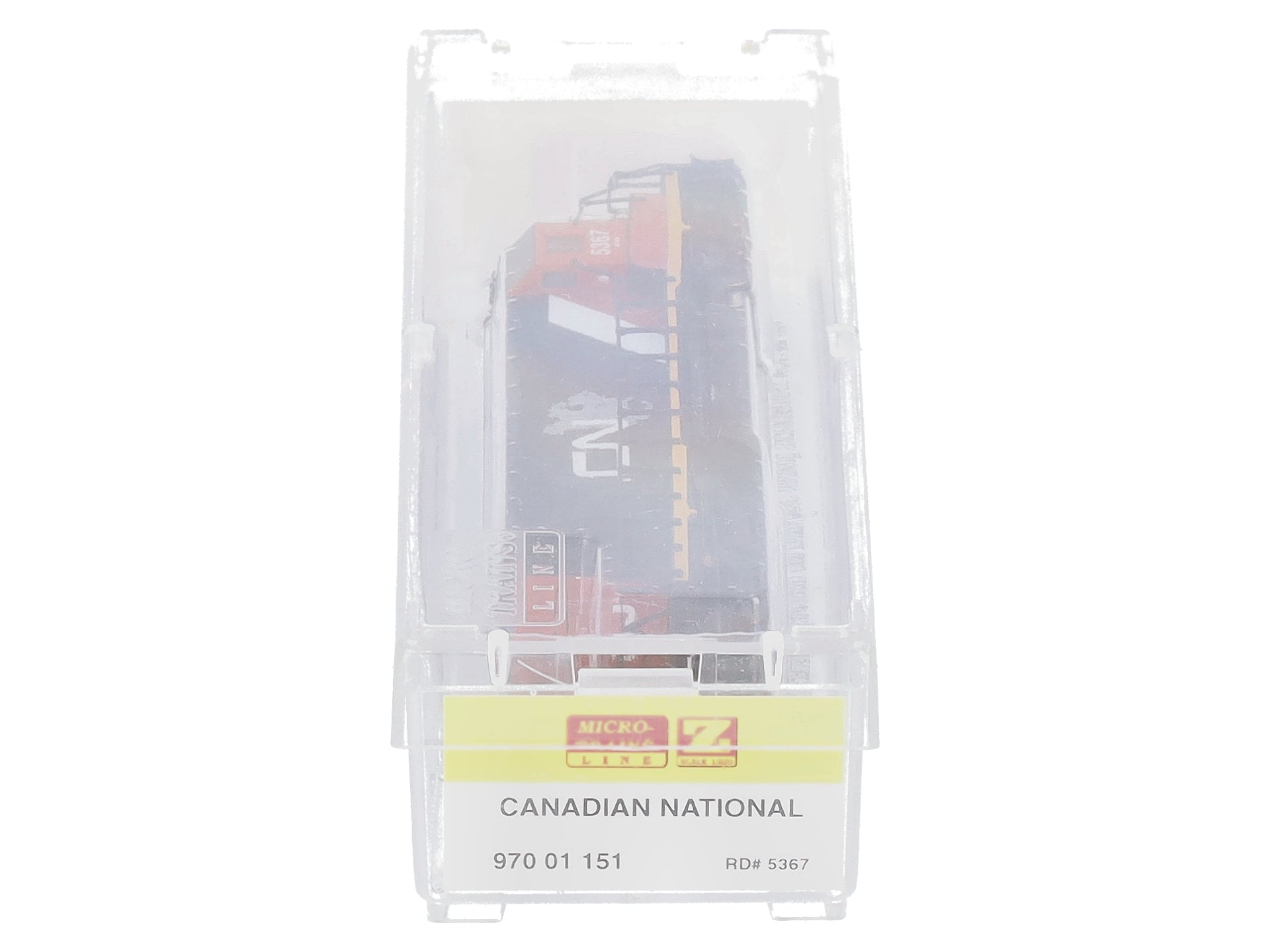 MicroTrains 97001151 Z Canadian National SD40-2 Diesel Locomotive #5378