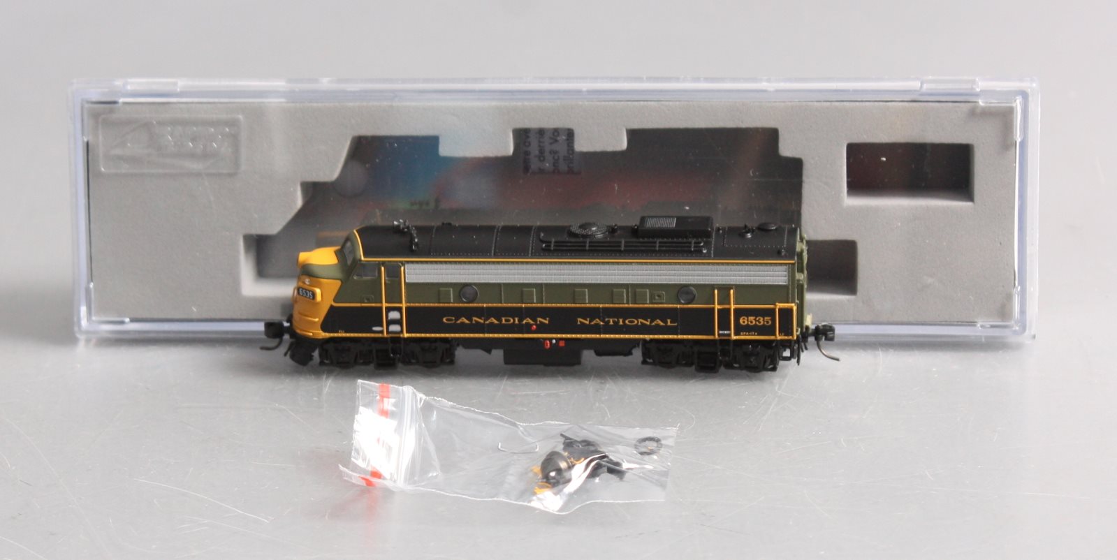 Rapido Trains 530503 N Canadian National FP9A Diesel Locomotive with Sound #6535