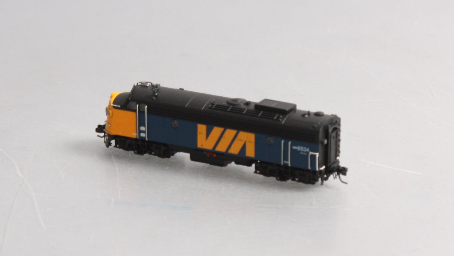 Rapido Trains 530513 N VIA Rail Canada FP9A Locomotive #6534 w/DCC & Sound