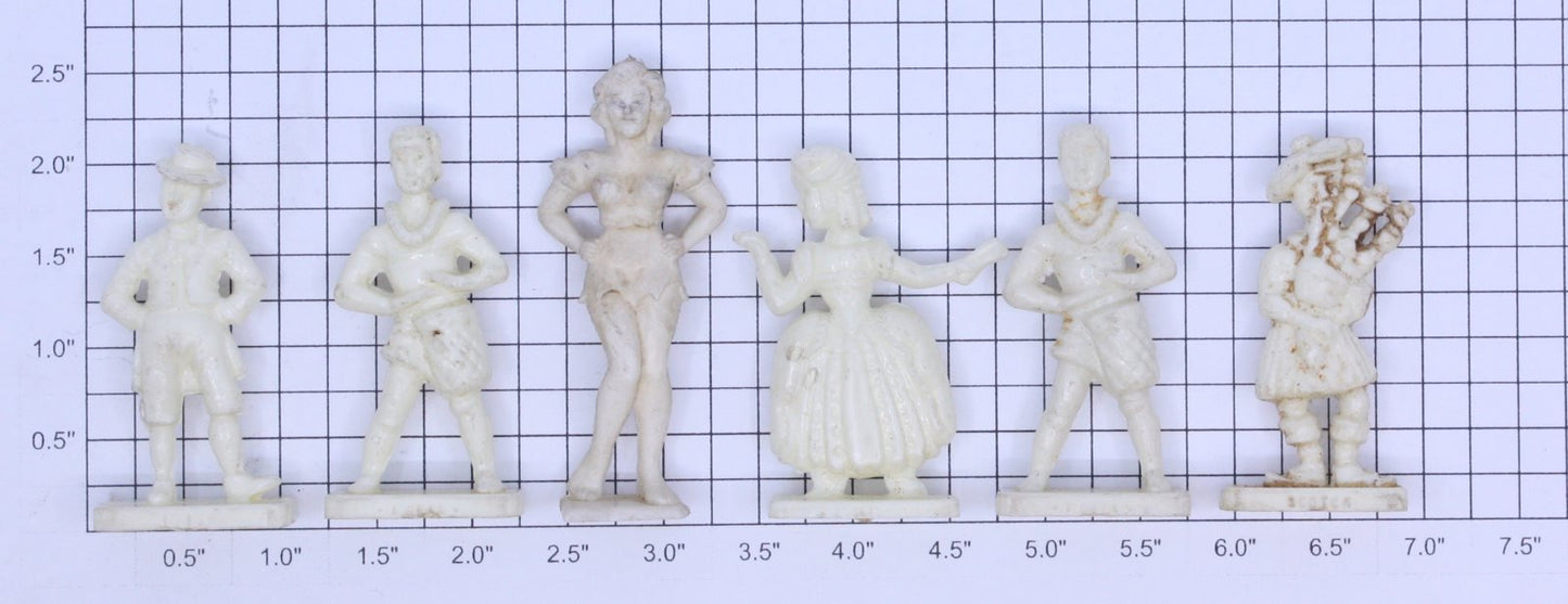 Acme 0629-0739 G Gauge Tropical Island Figure Assortment (Bag of 6)