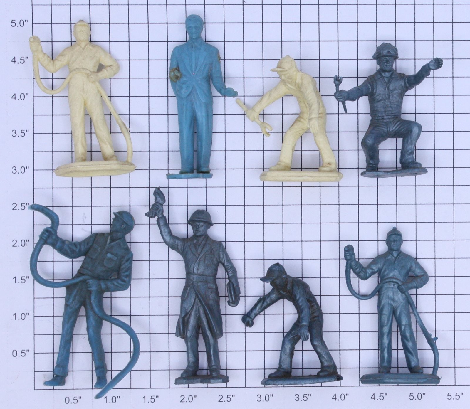 Acme 0629-0715 Mechanic Figure Assortment (Bag of 8)