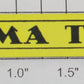 Noma 450-4 "Noma Town" Name Plate Sign-No Adhesive