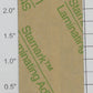 Noma 450-4 "Railway Express Agency" Dark Green Door with Adhesive on Back
