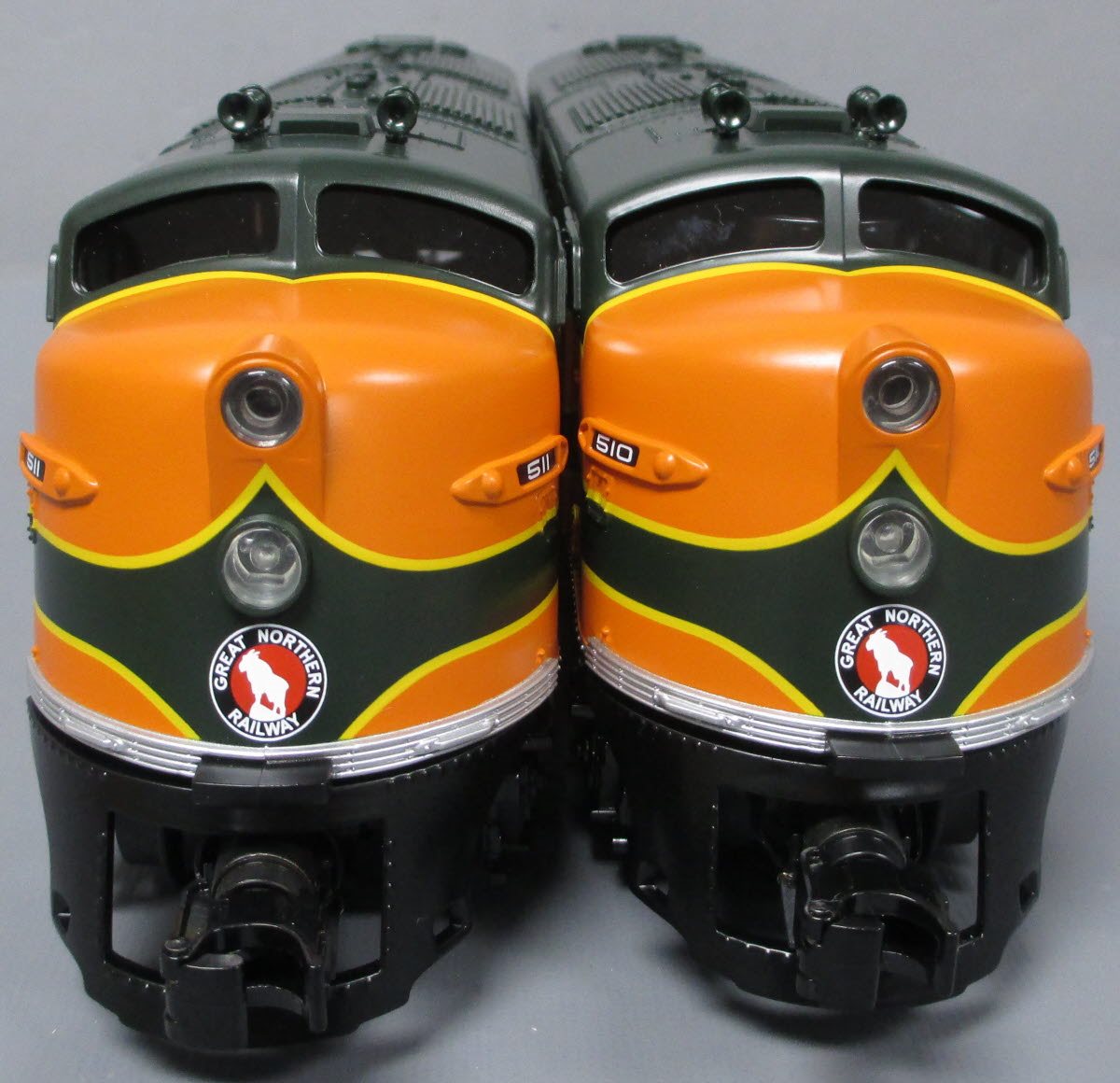 MTH 30-2969-1 Great Northern E-3 AA Diesel Engine Set w/PS 2.0 #510/511