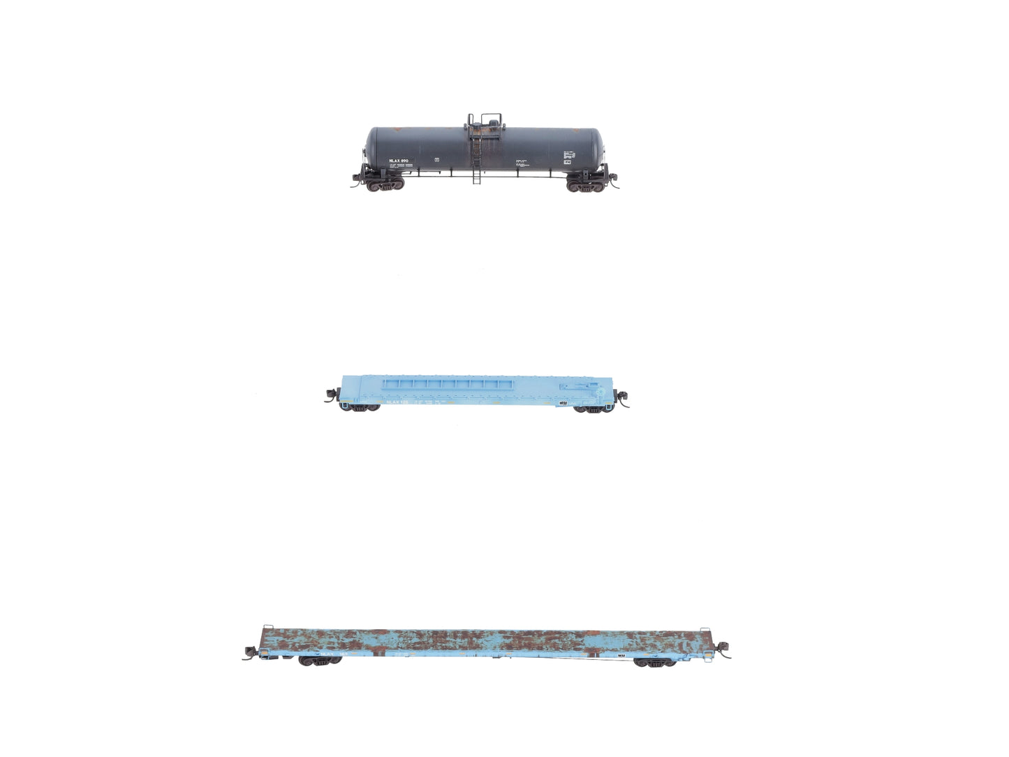 Micro-Trains 99302020 N NASA Weathered Freight Car (Set of 3)