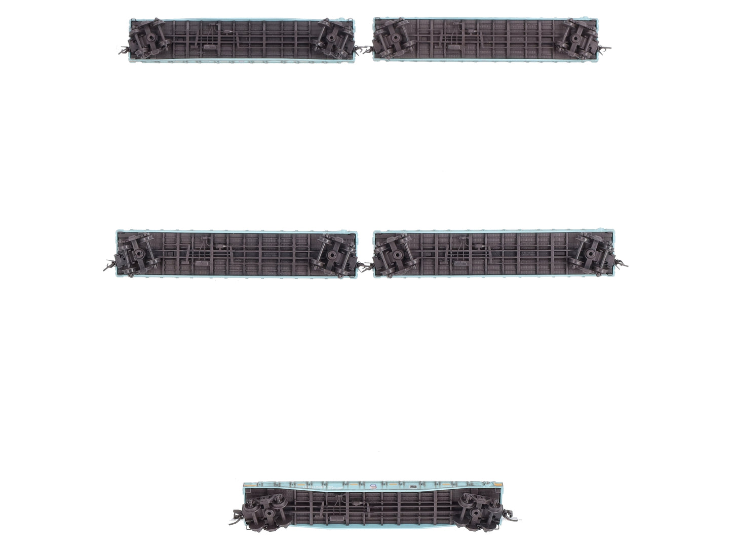 Micro-Trains 99302170 N Union Pacific Weathered Concreate Tie Loader (Set of 5)